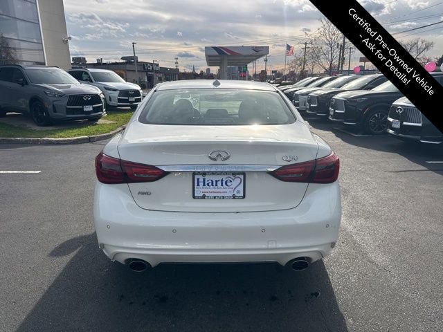 Certified 2022 INFINITI Q50 Luxe w/ Cargo Package image 6