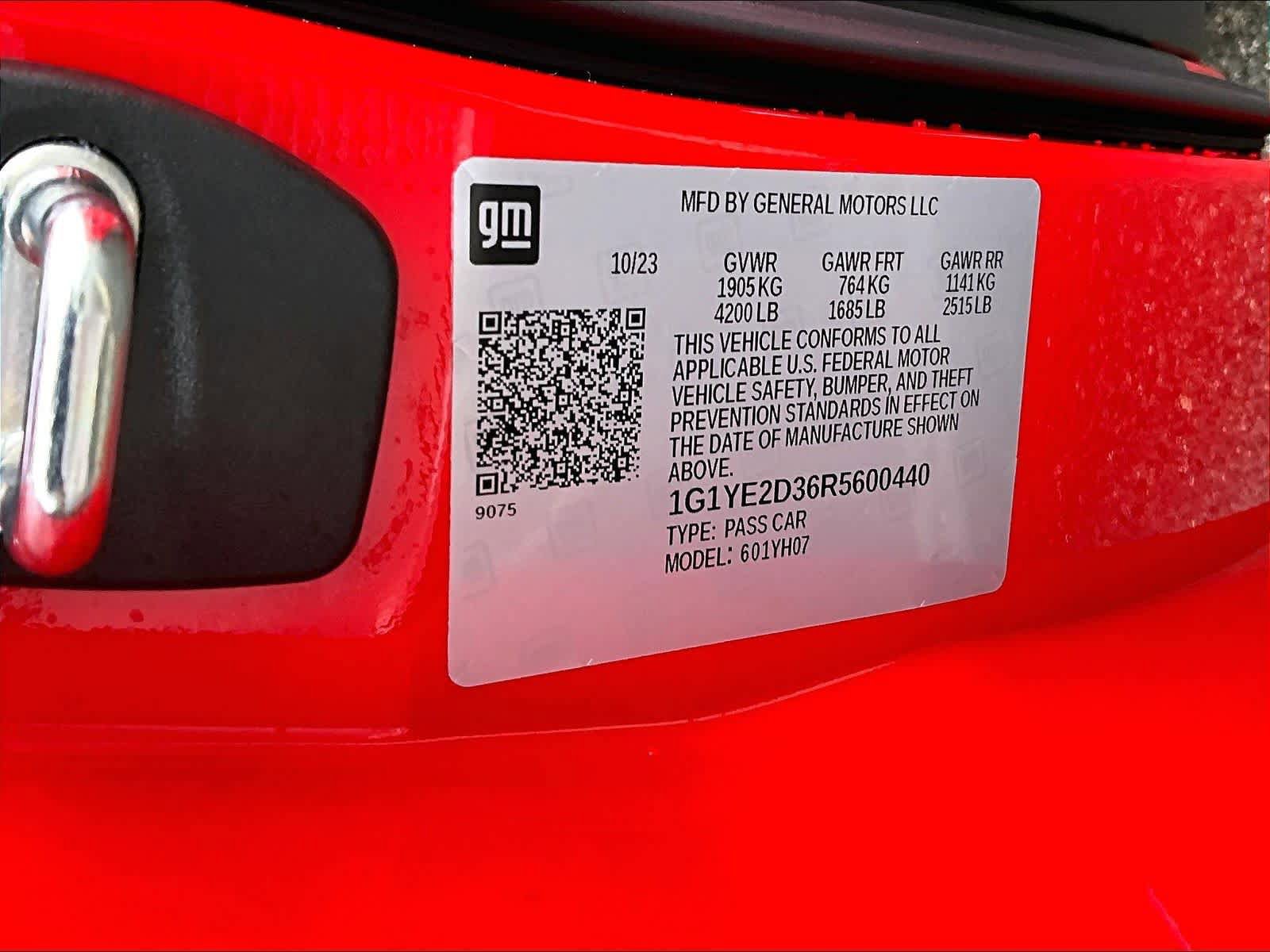 Used 2024 Chevrolet Corvette Z06 RWD image 34