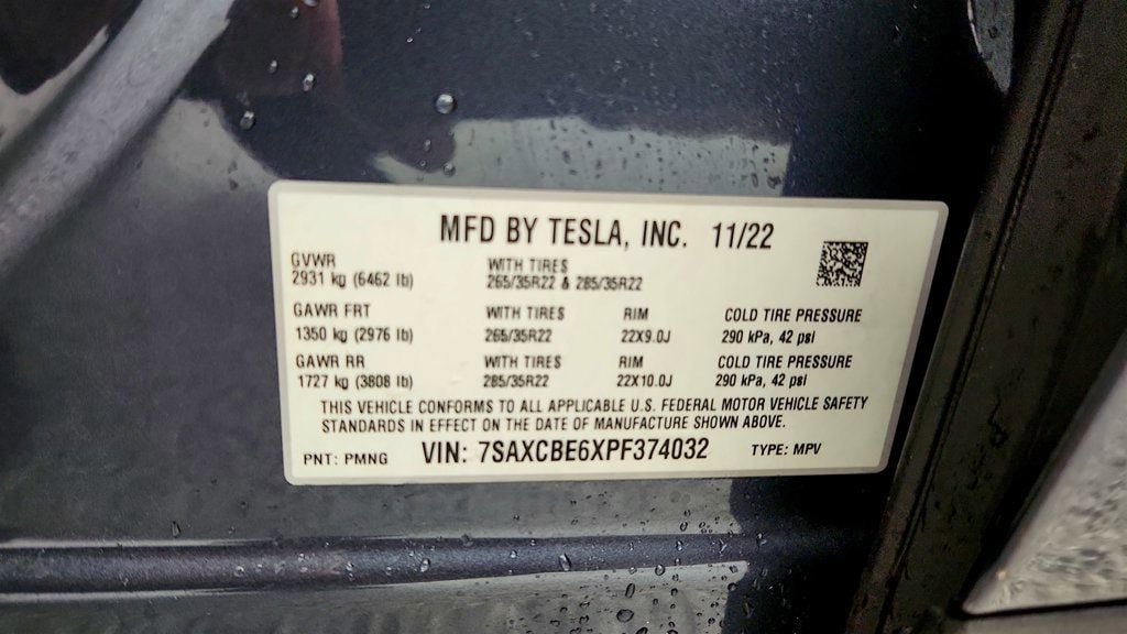 Used 2023 Tesla Model X Plaid AWD/4WD image 24