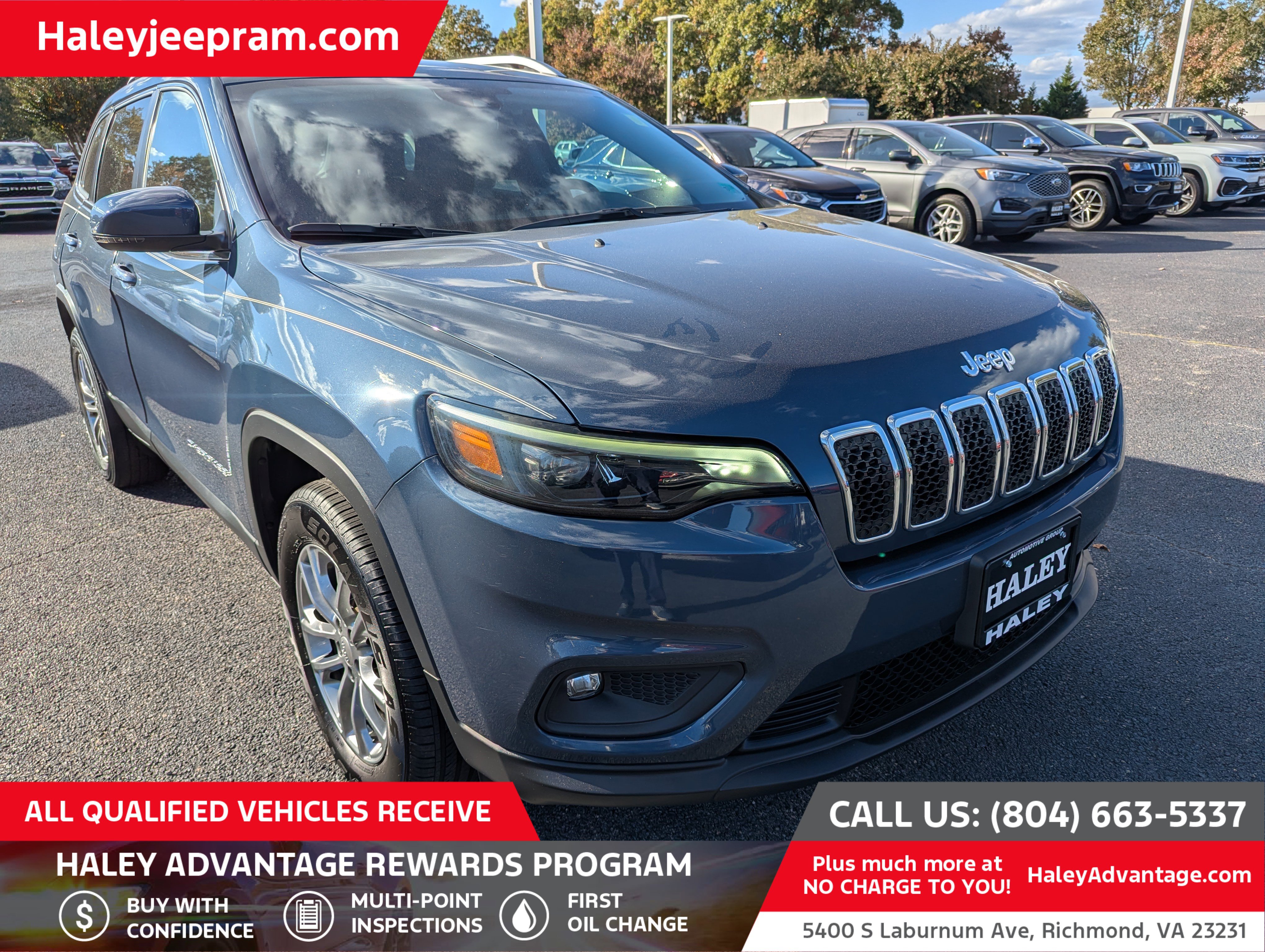 Used 2021 Jeep Cherokee Latitude Lux