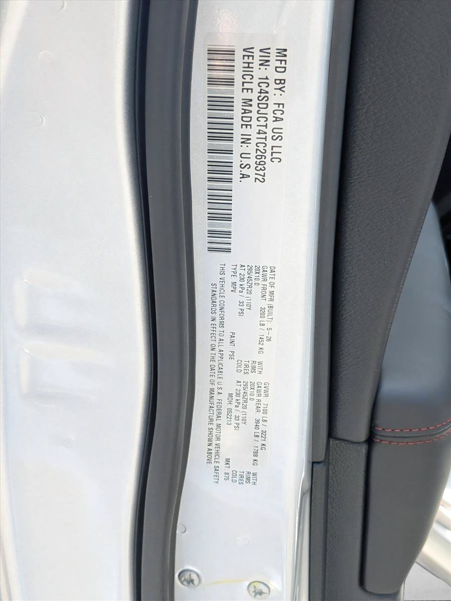 New 2026 Dodge Durango GT w/ Tow 'N Go Package AWD/4WD image 19