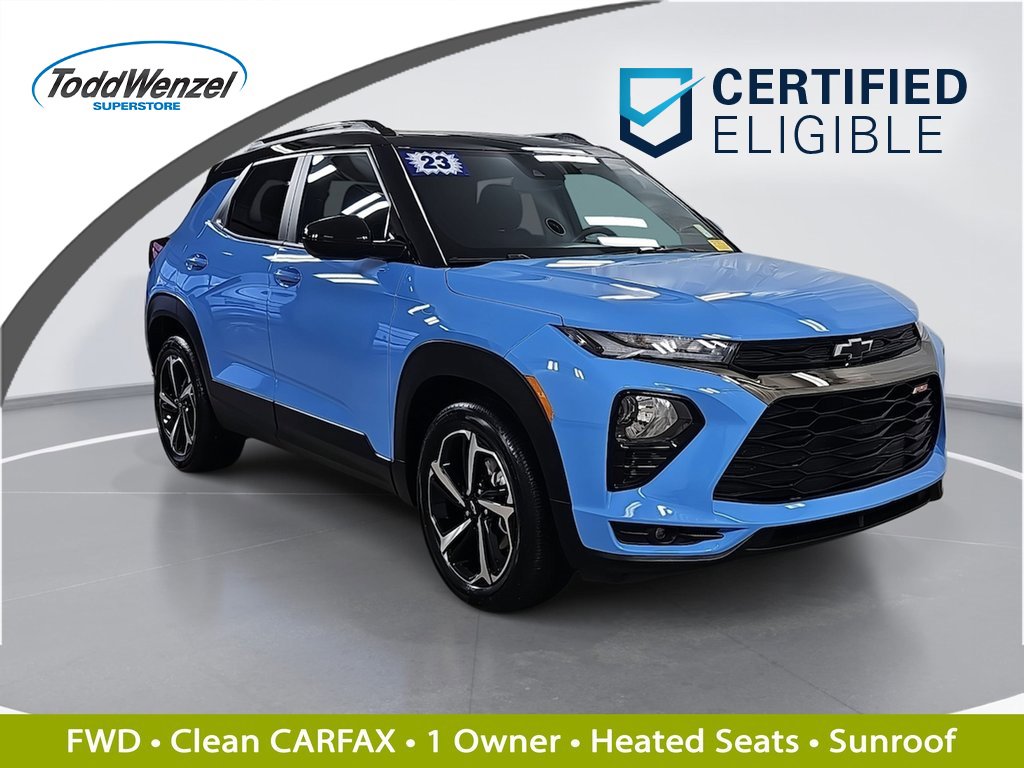 Certified 2023 Chevrolet TrailBlazer RS w/ Sun and Liftgate Package image 1