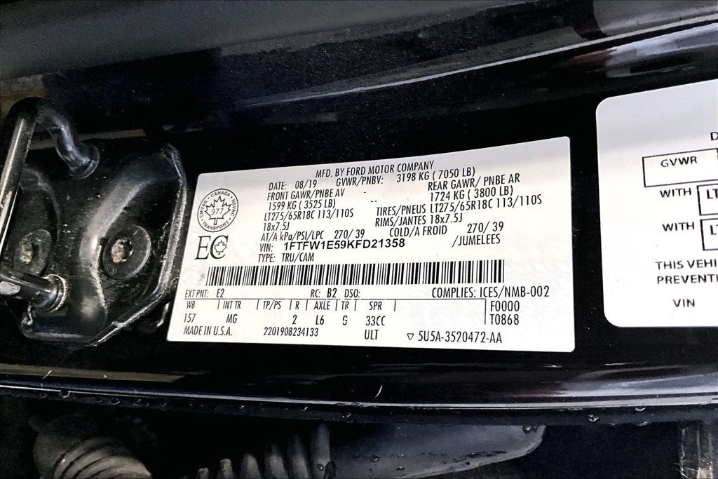 Used 2019 Ford F150 XLT w/ XTR Package AWD/4WD image 20