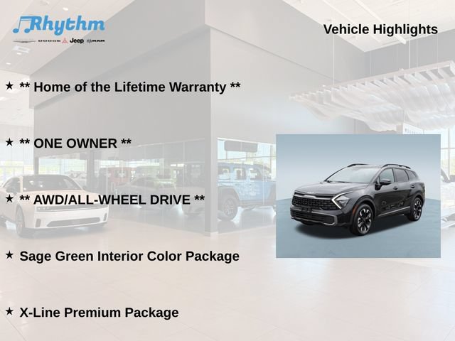 Used 2023 Kia Sportage X-Line w/ X-Line Premium Package AWD/4WD image 5