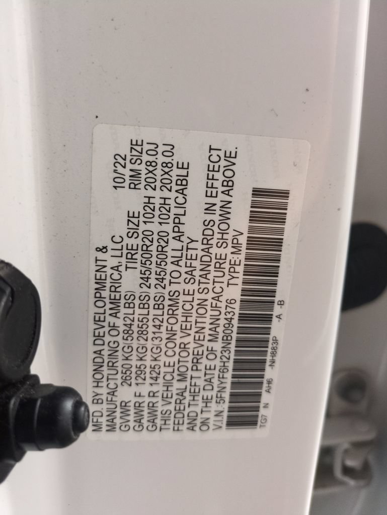 Used 2022 Honda Pilot Special Edition image 29