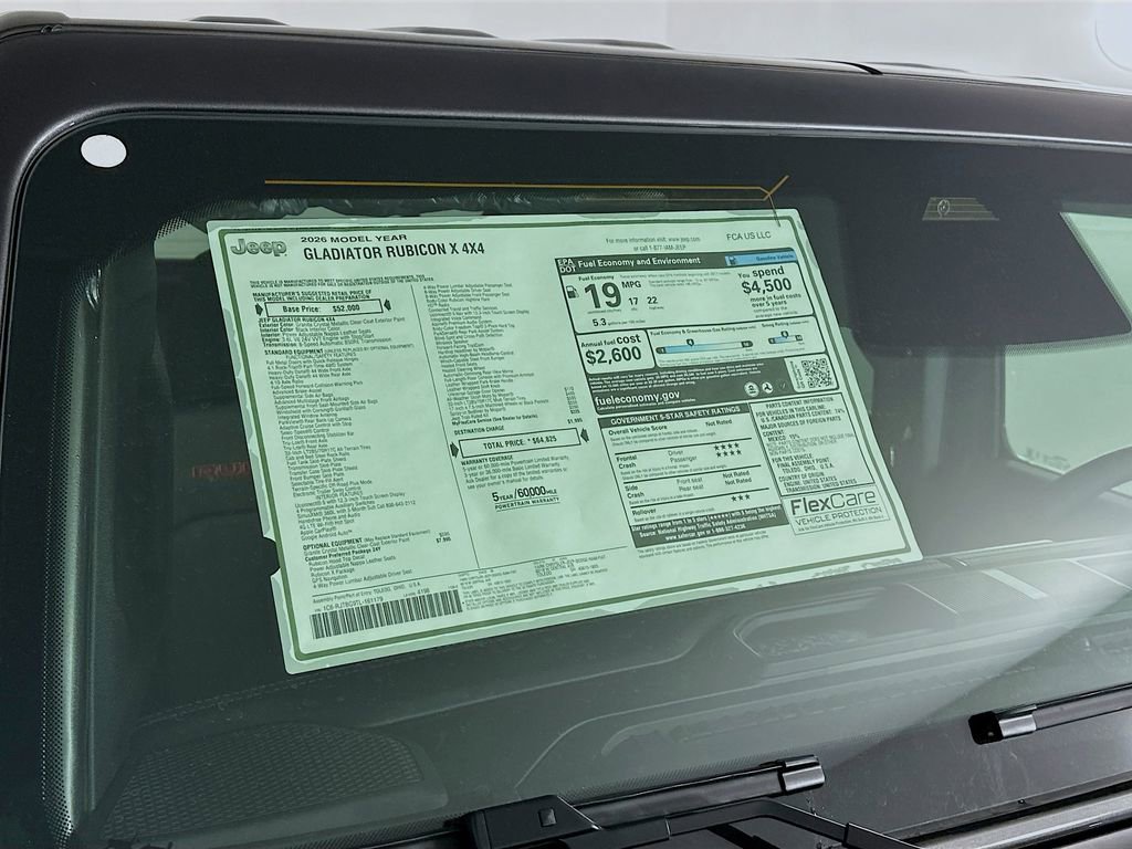 New 2026 Jeep Gladiator Rubicon image 13