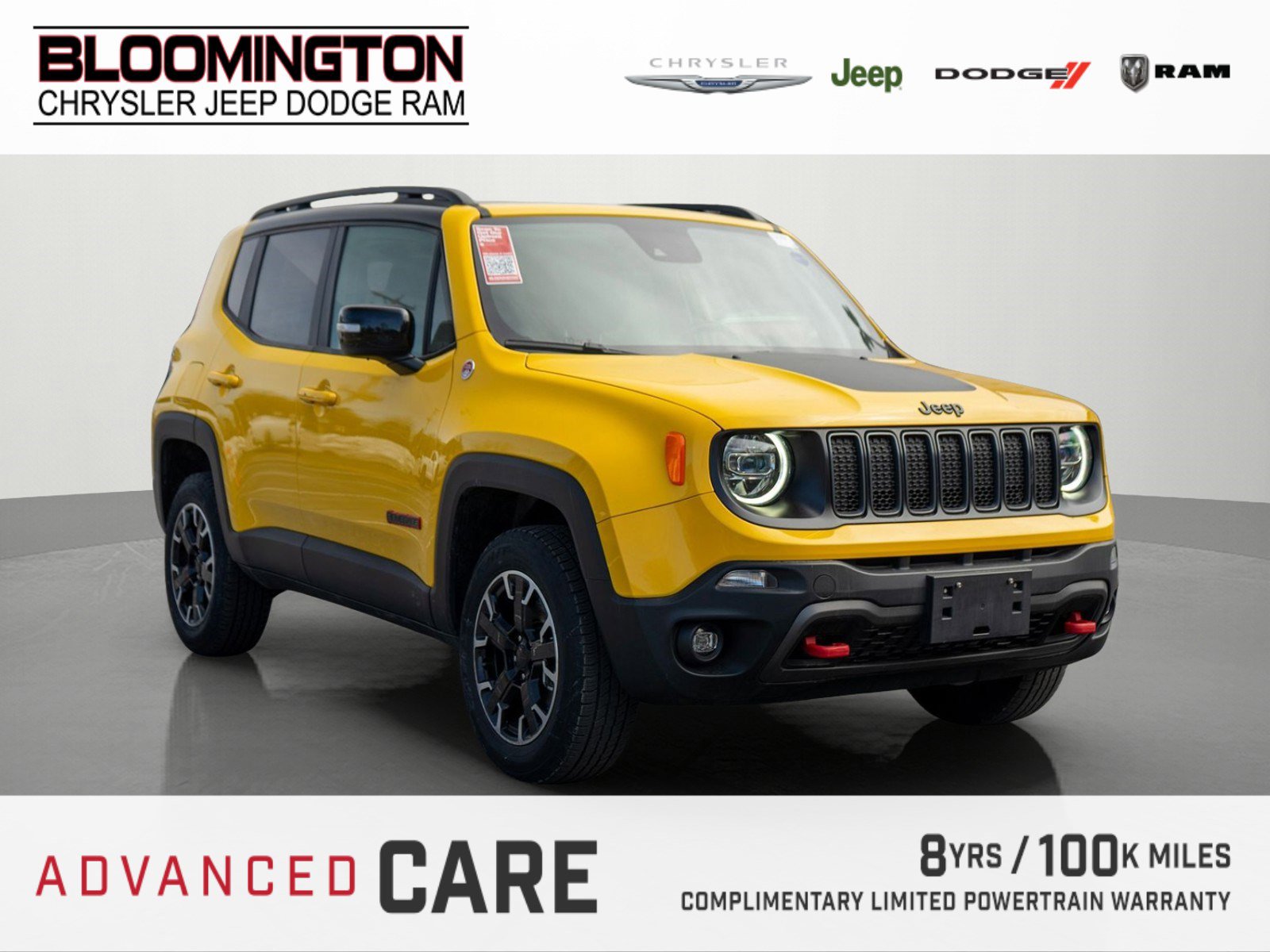 Used 2023 Jeep Renegade Trailhawk w/ Sun/Sound Group image 1