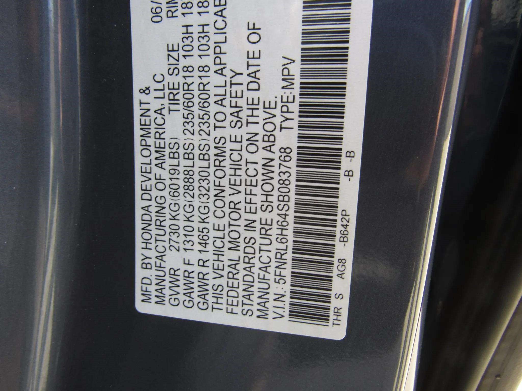Certified 2025 Honda Odyssey EX-L image 31