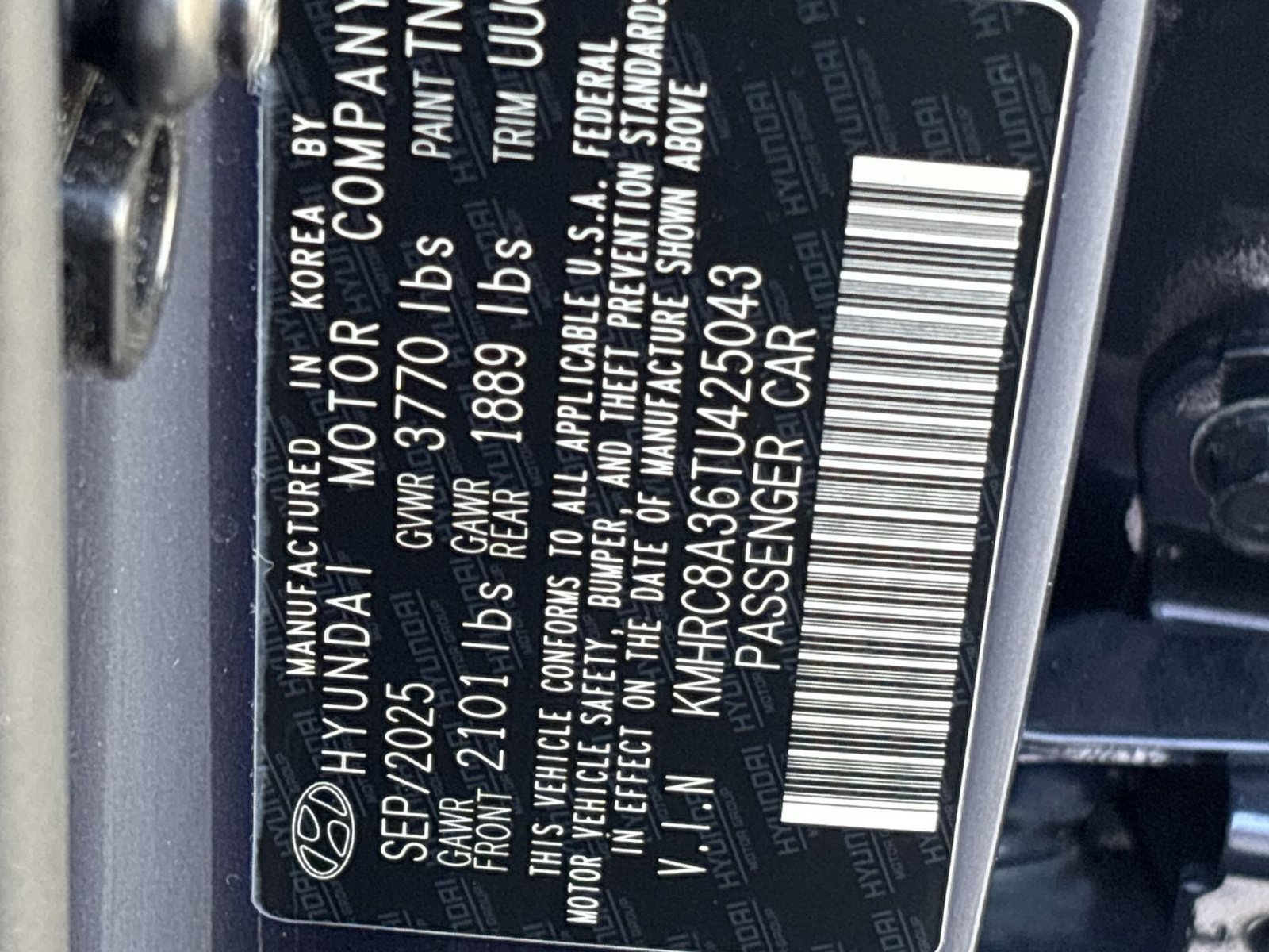 Used 2026 Hyundai Venue SEL FWD image 29