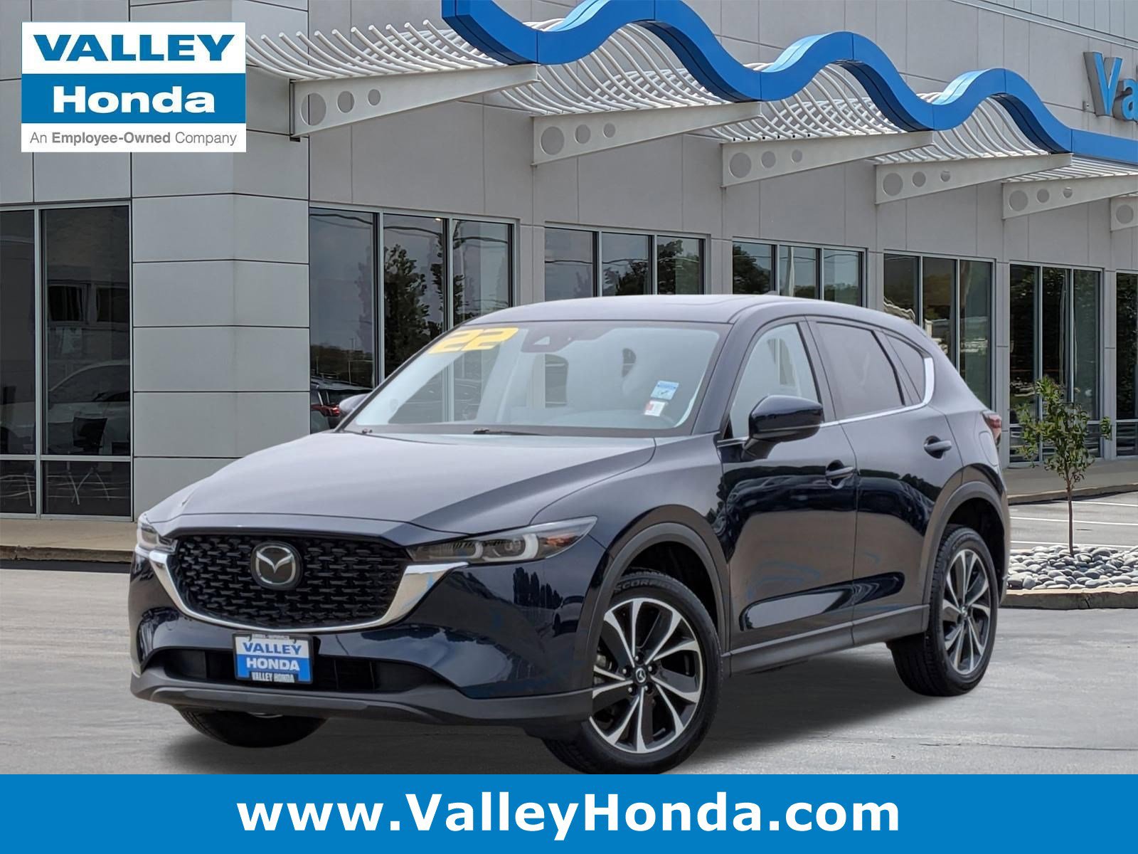 Used 2022 MAZDA CX-5 AWD 2.5 S w/ Premium Package