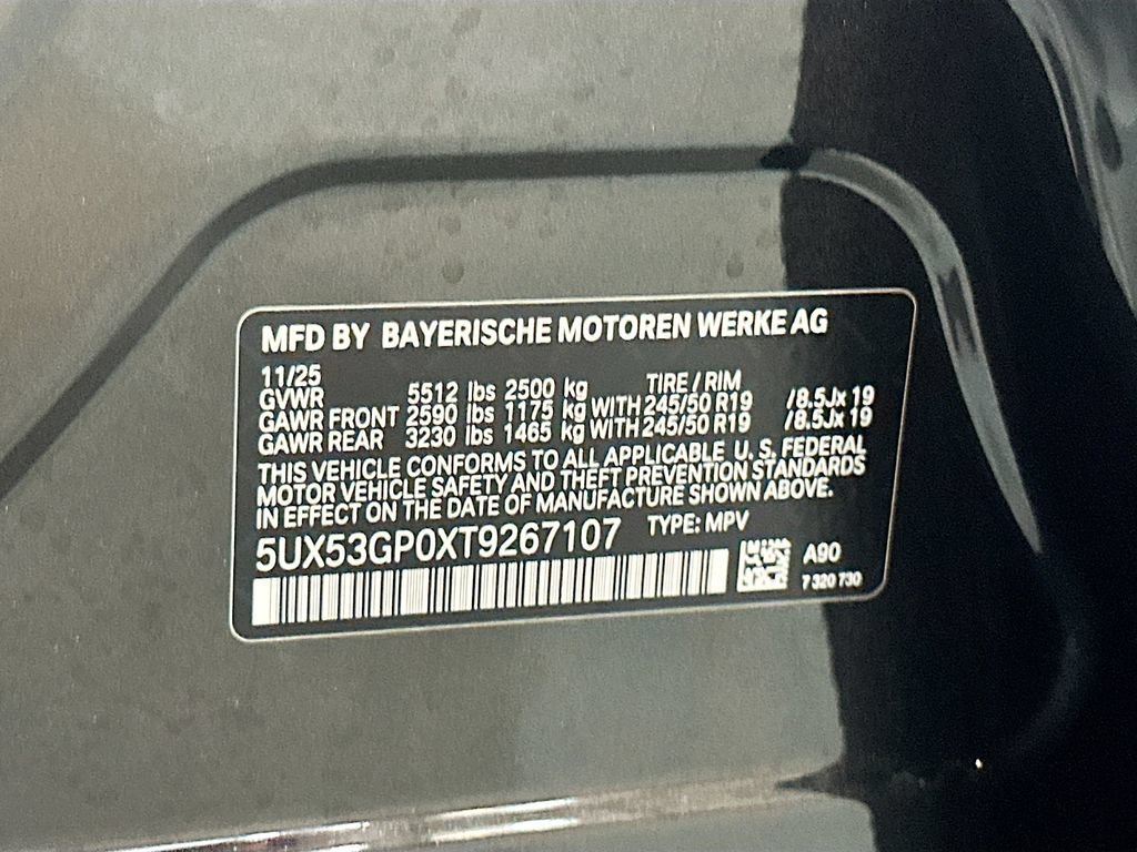 Used 2026 BMW X3 xDrive30i w/ Convenience Package AWD/4WD image 30