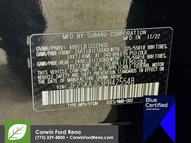 Used 2023 Subaru Forester Sport w/ Popular Package #2 image 34