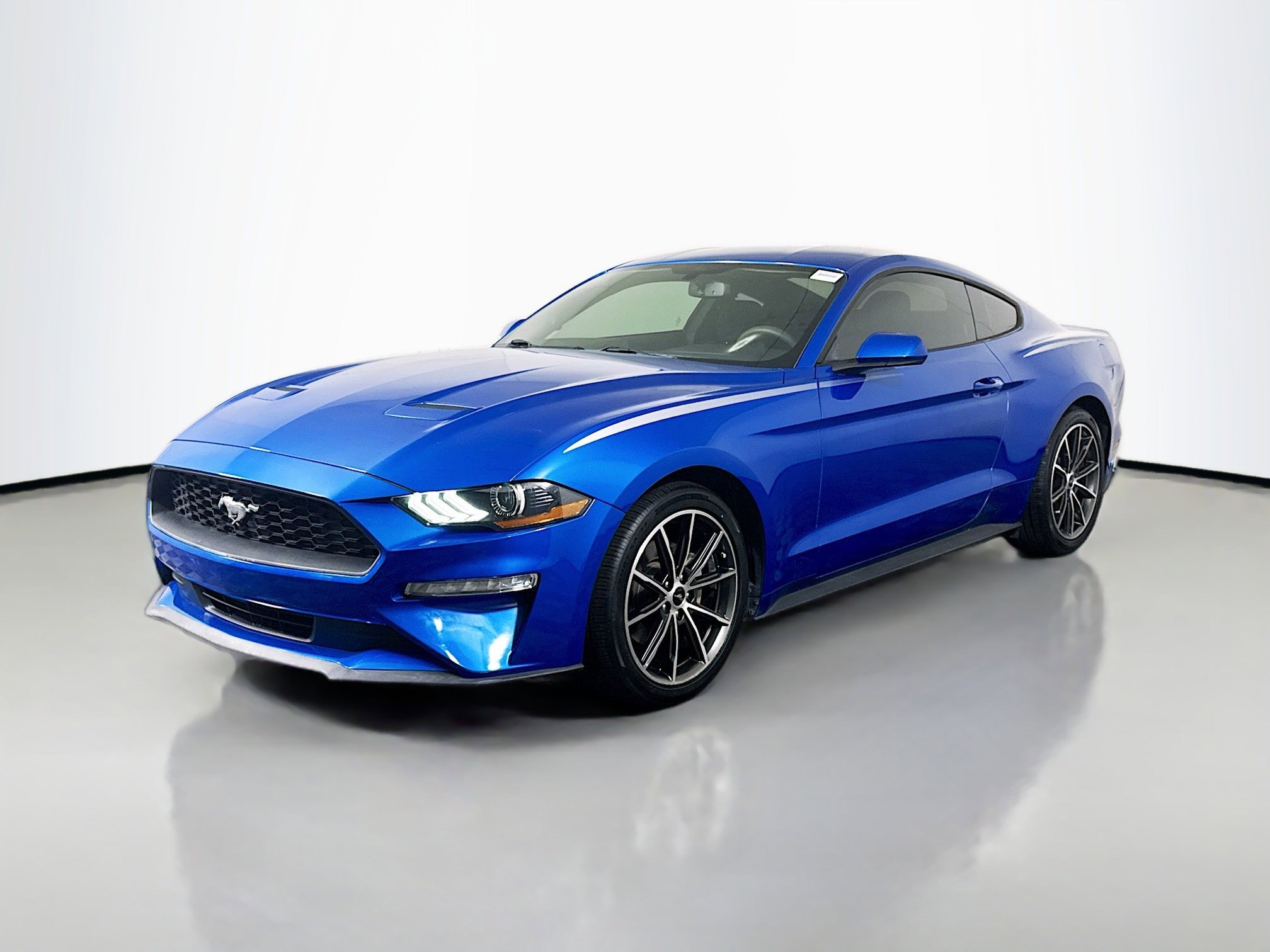 Used 2019 Ford Mustang EcoBoost w/ Wheel & Stripe Package image 4