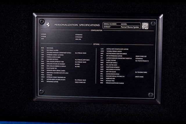 Certified 2025 Ferrari Roma Spider image 57