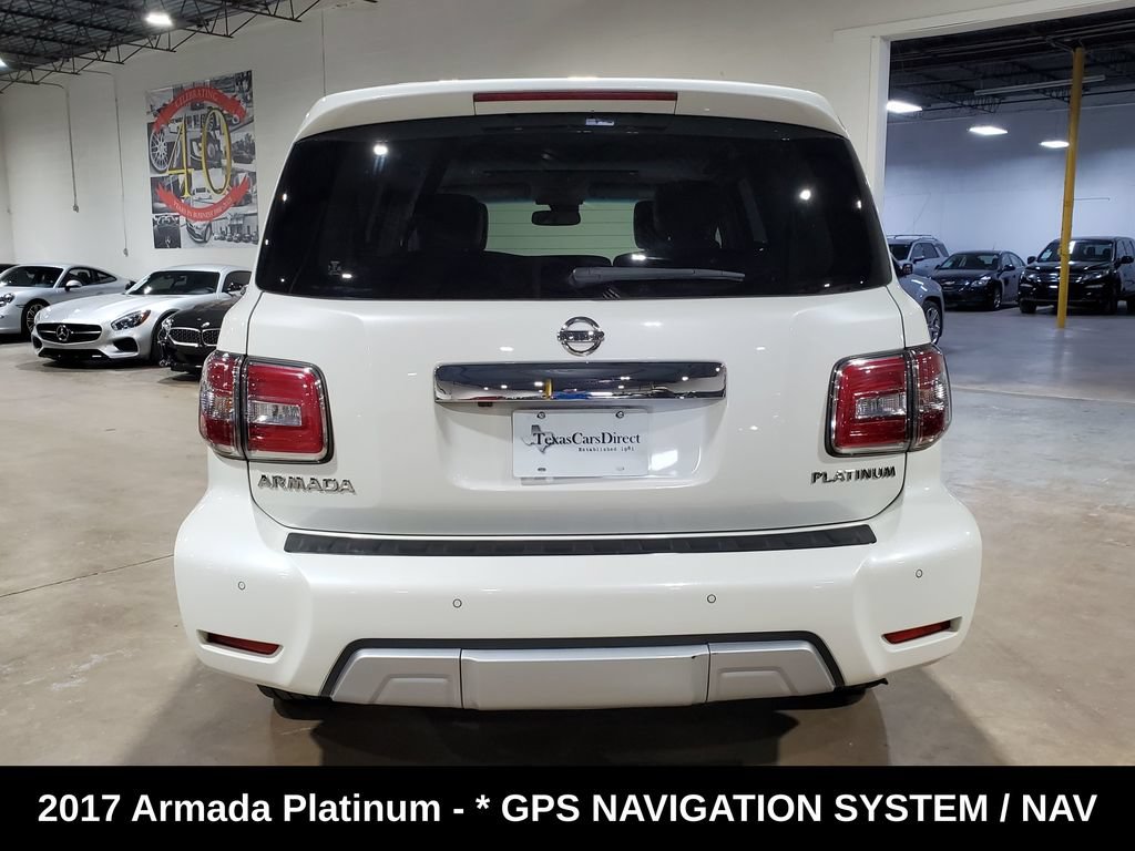 Used 2017 Nissan Armada Platinum w/ Captain Seat Package RWD image 11