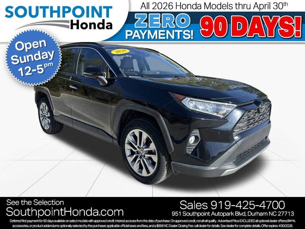 Used 2020 Toyota RAV4 Limited w/ Limited Grade Weather Package