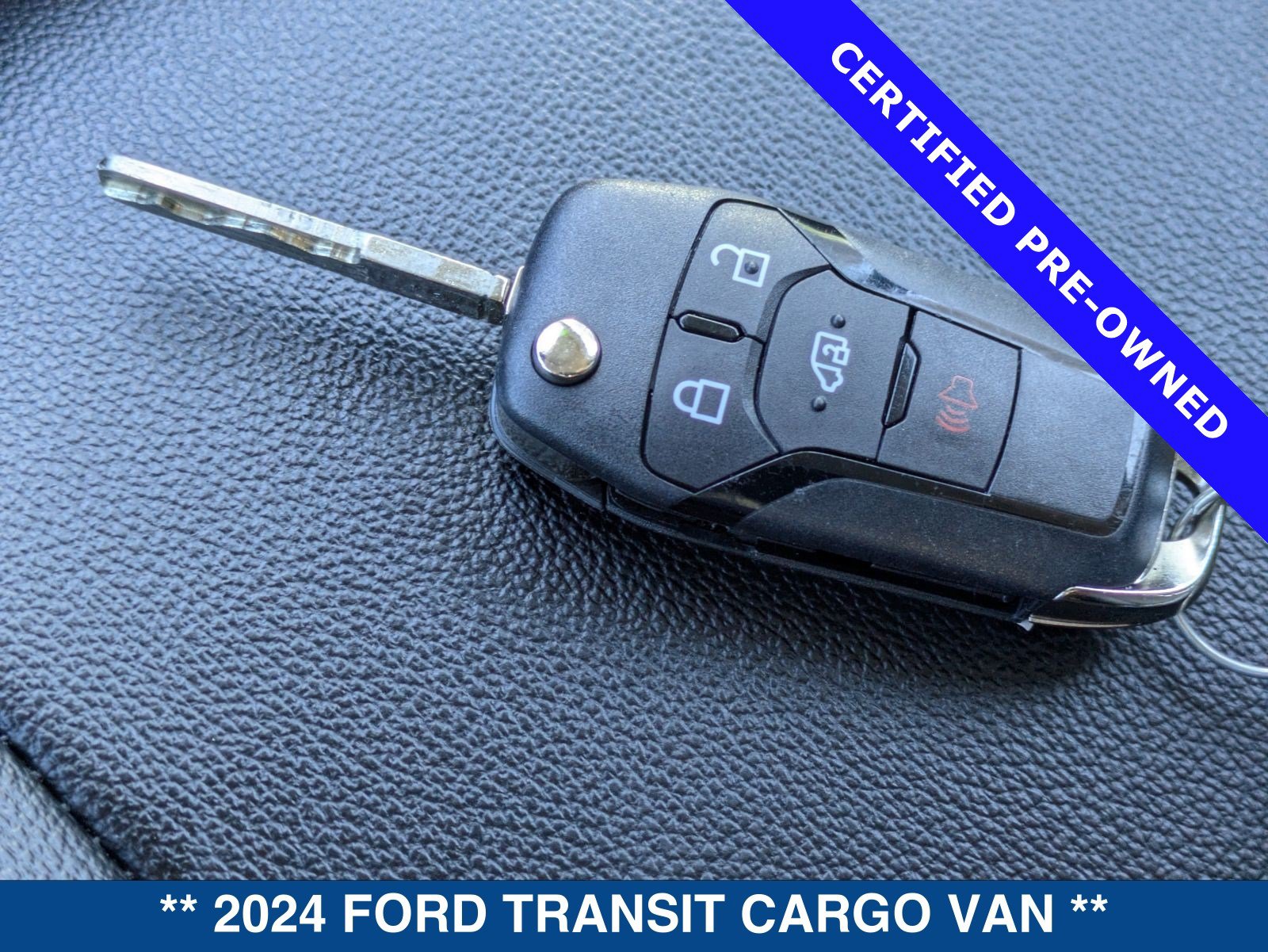 Certified 2024 Ford Transit 350 Low Roof w/ Load Area Protection Package RWD image 32