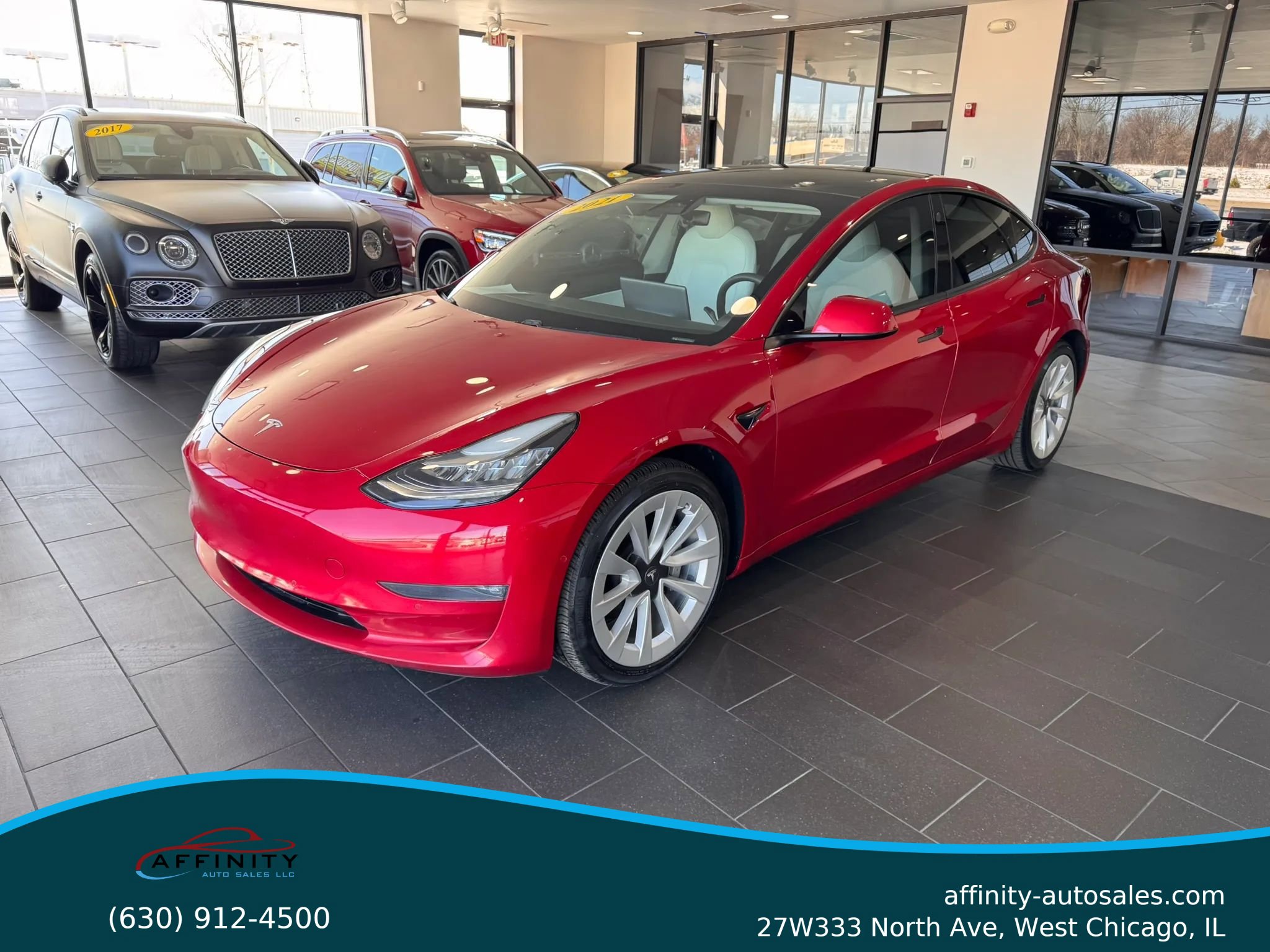 Used 2021 Tesla Model 3 Long Range image 1