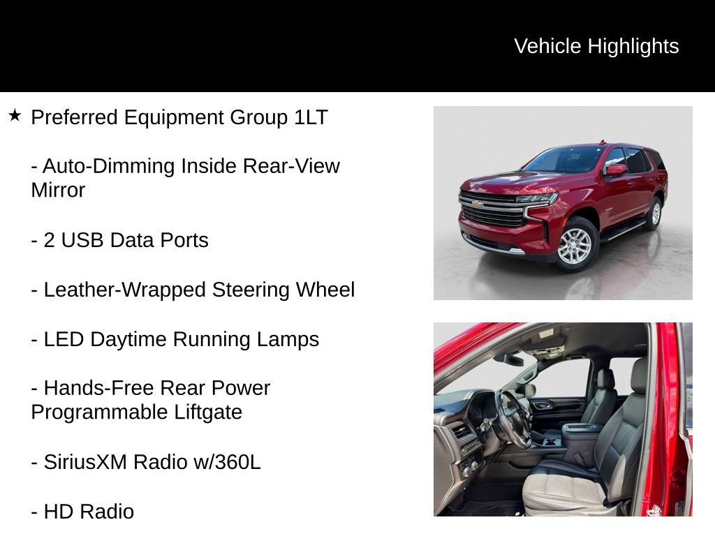 Used 2021 Chevrolet Tahoe LT AWD/4WD image 11