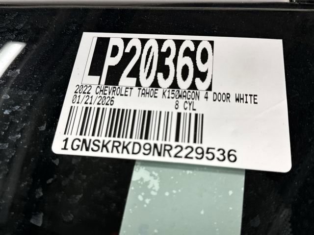 Certified 2022 Chevrolet Tahoe RST w/ Luxury Package image 36