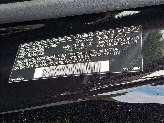 New 2026 Volvo XC90 B6 Plus w/ Protection Package Premier image 11