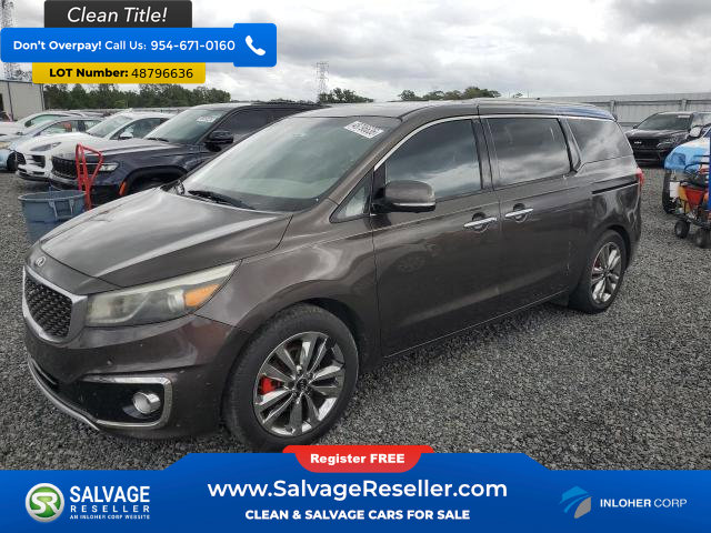 Used 2015 Kia Sedona SX Limited w/ SXL Technology Package