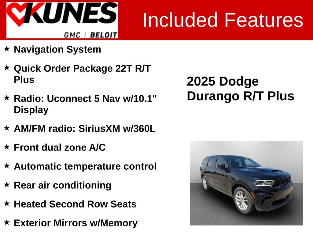 Used 2025 Dodge Durango R/T AWD/4WD image 2