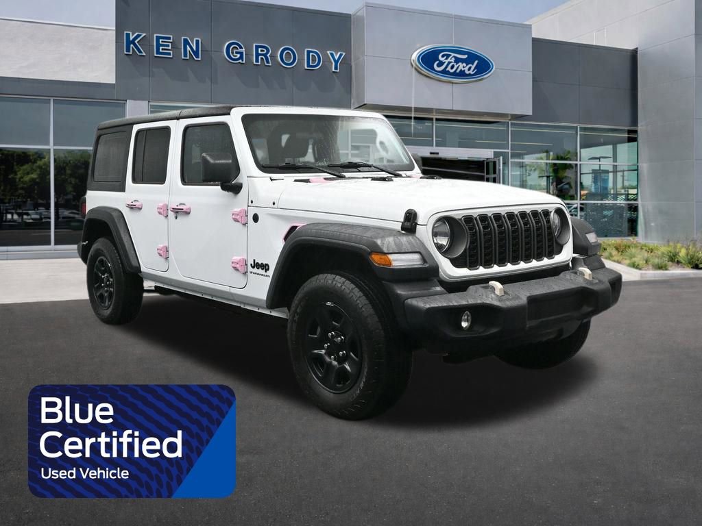 Used 2025 Jeep Wrangler Sport image 1