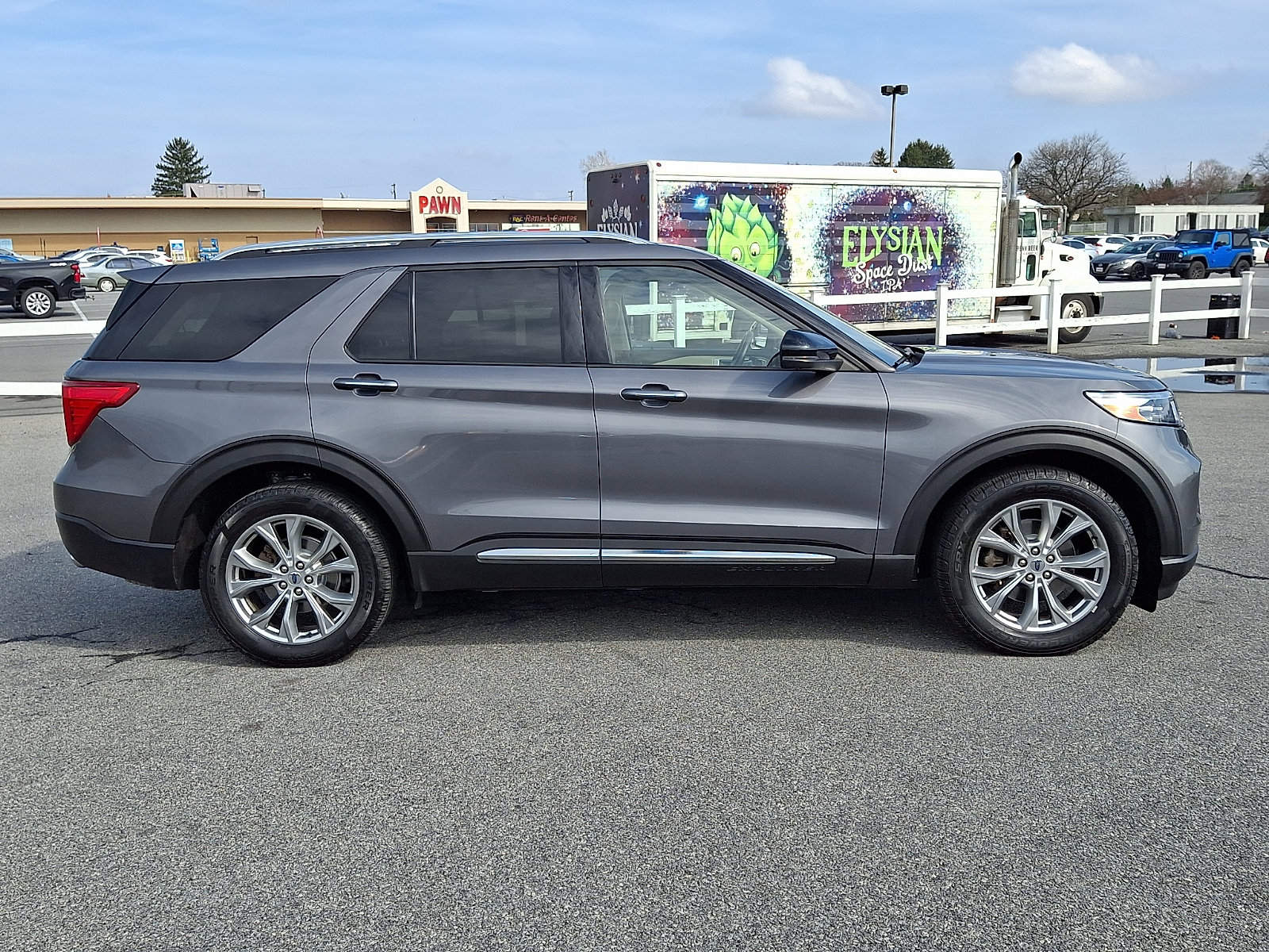Used 2021 Ford Explorer Limited w/ Equipment Group 301A AWD/4WD image 7