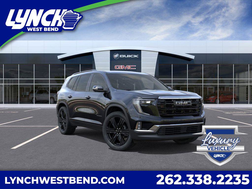 New 2026 GMC Acadia Elevation w/ Black Edition