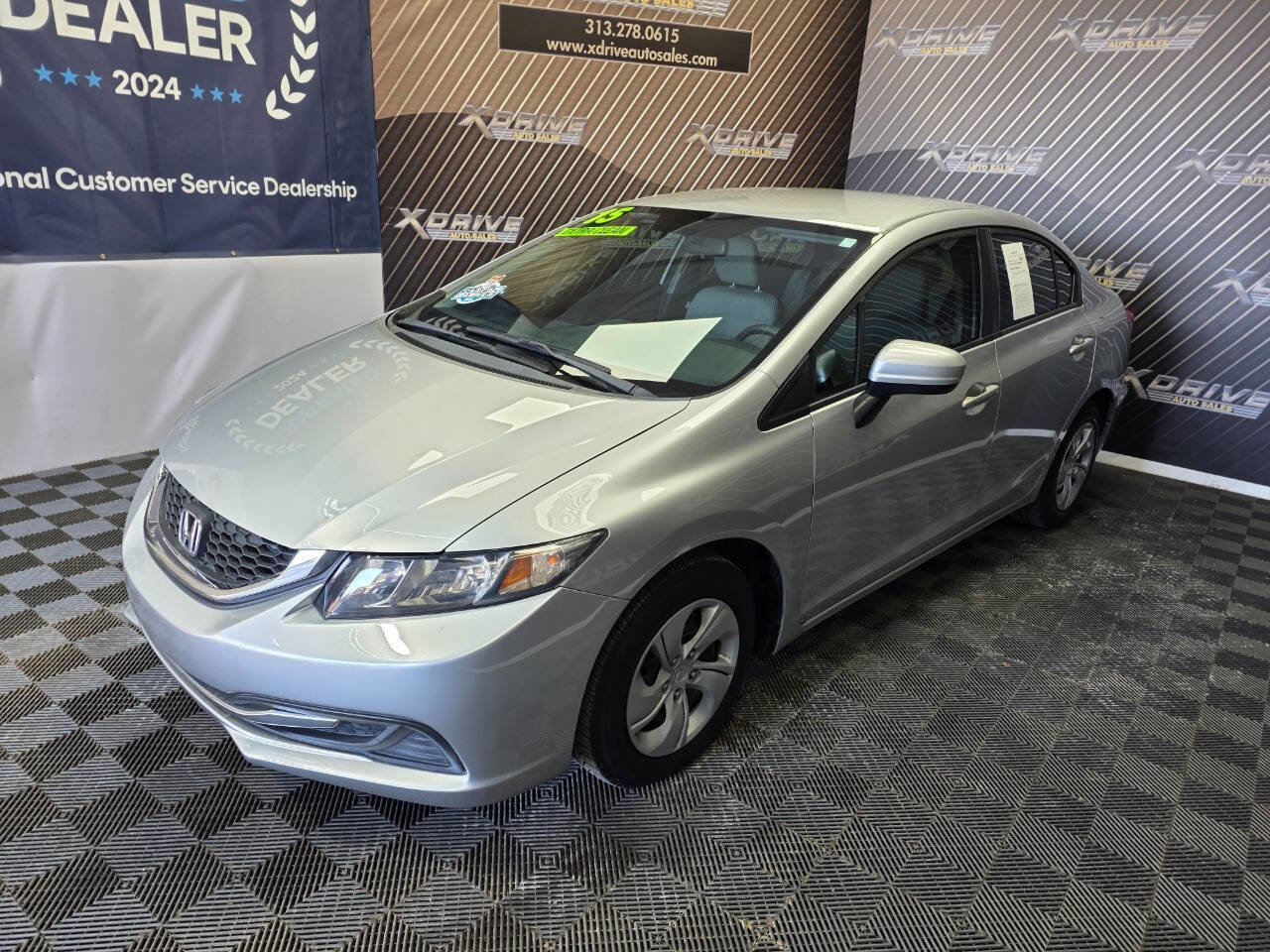 Used 2015 Honda Civic LX image 1