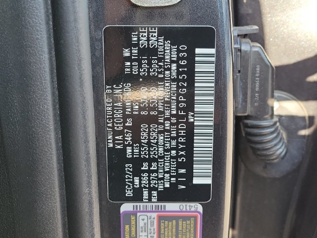 Used 2023 Kia Sorento X-Line EX AWD/4WD image 34