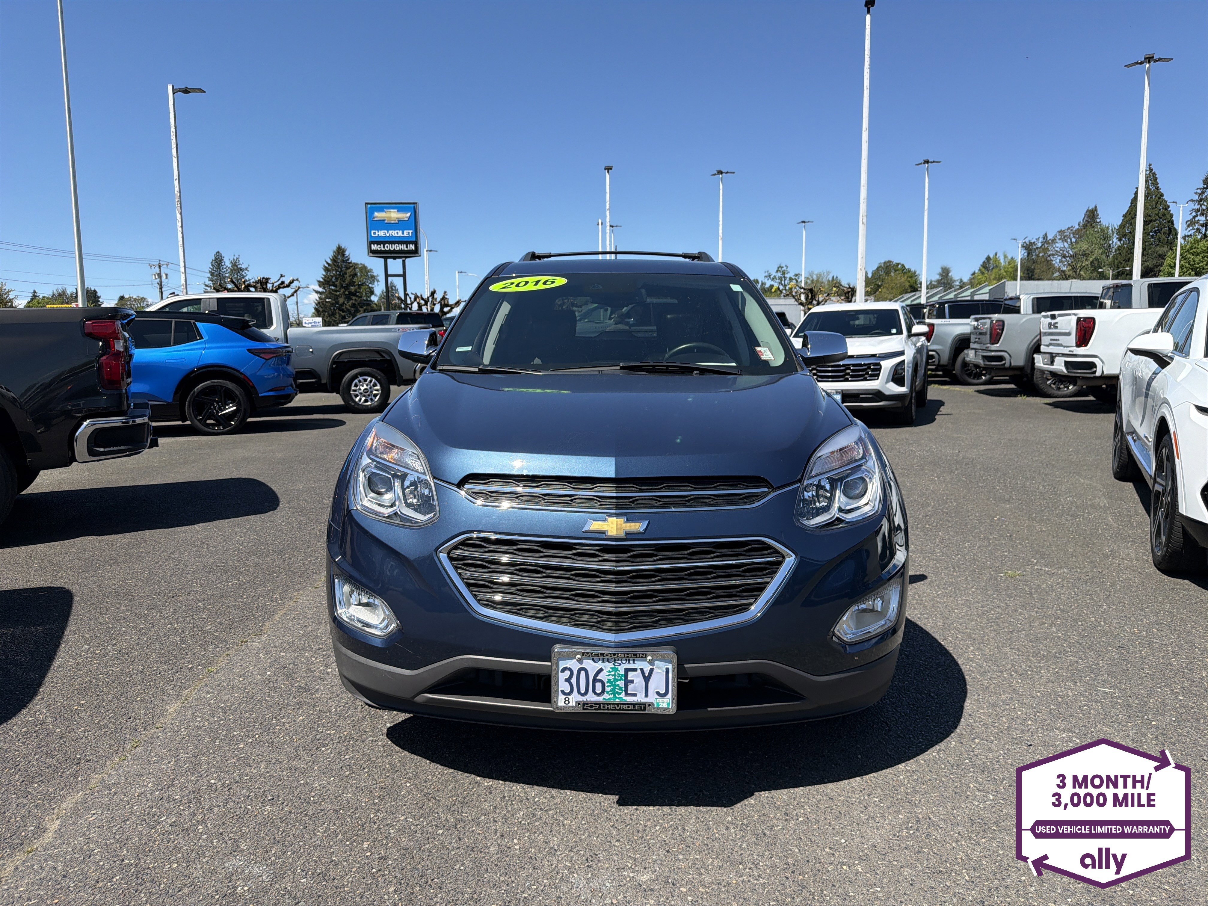 Used 2016 Chevrolet Equinox LTZ w/ Enhanced Convenience Package AWD/4WD image 7