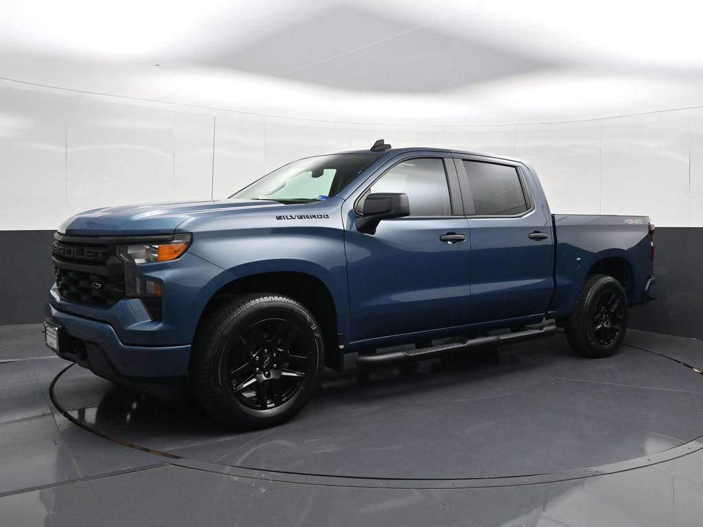 Certified 2024 Chevrolet Silverado 1500 Custom w/ Turbomax Blackout Package