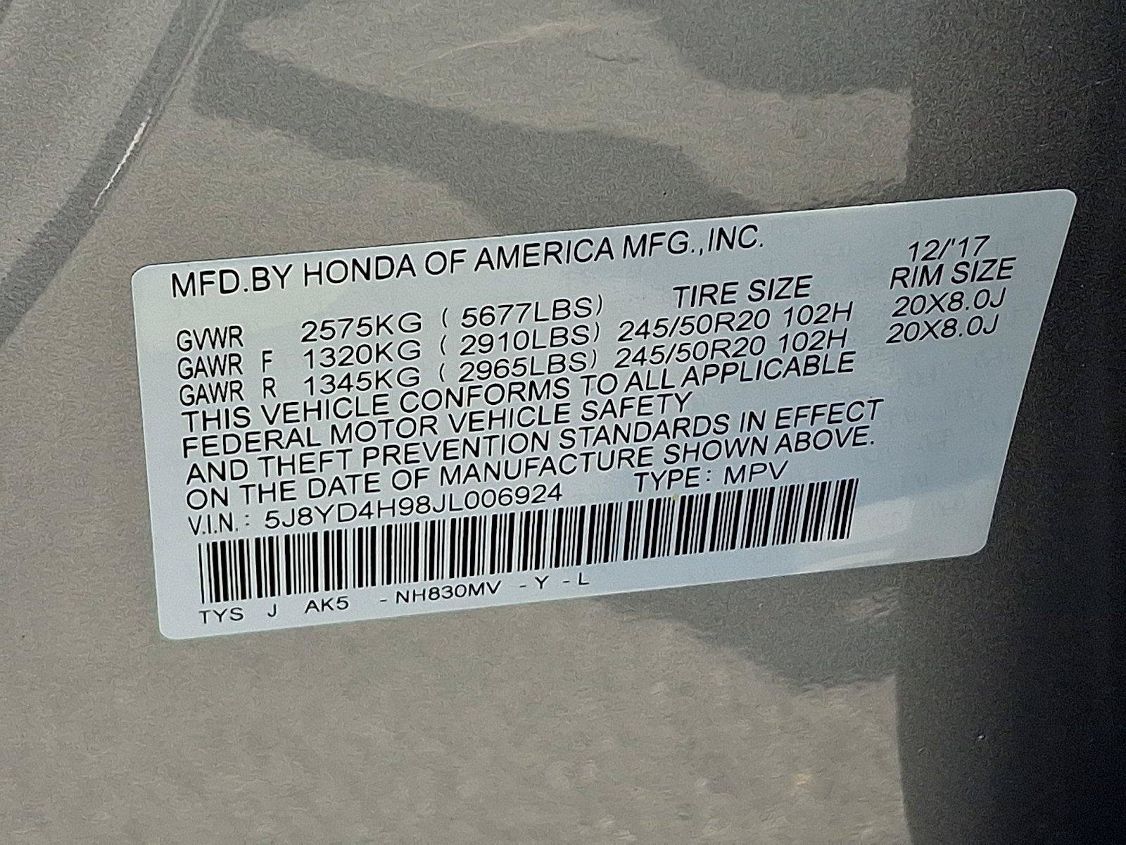 Used 2018 Acura MDX w/ Advance & Entertainment Pac AWD/4WD image 28