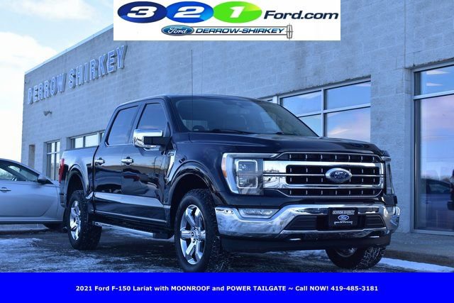 Used 2021 Ford F150 Lariat w/ Equipment Group 502A High image 1