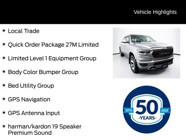 Used 2019 RAM 1500 Limited AWD/4WD image 6