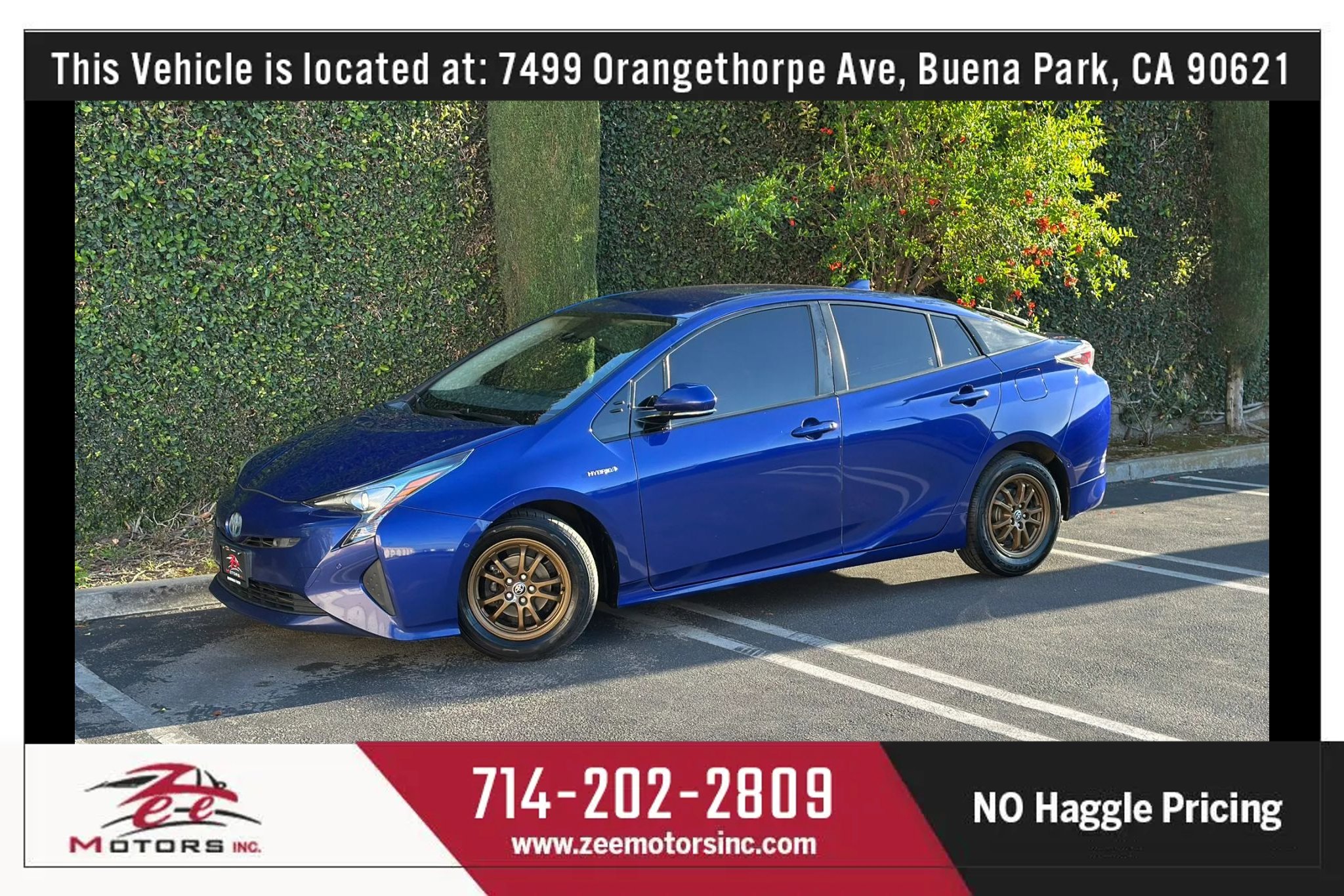 Used 2017 Toyota Prius Two w/ Prius Two Safety Plus Package FWD image 13