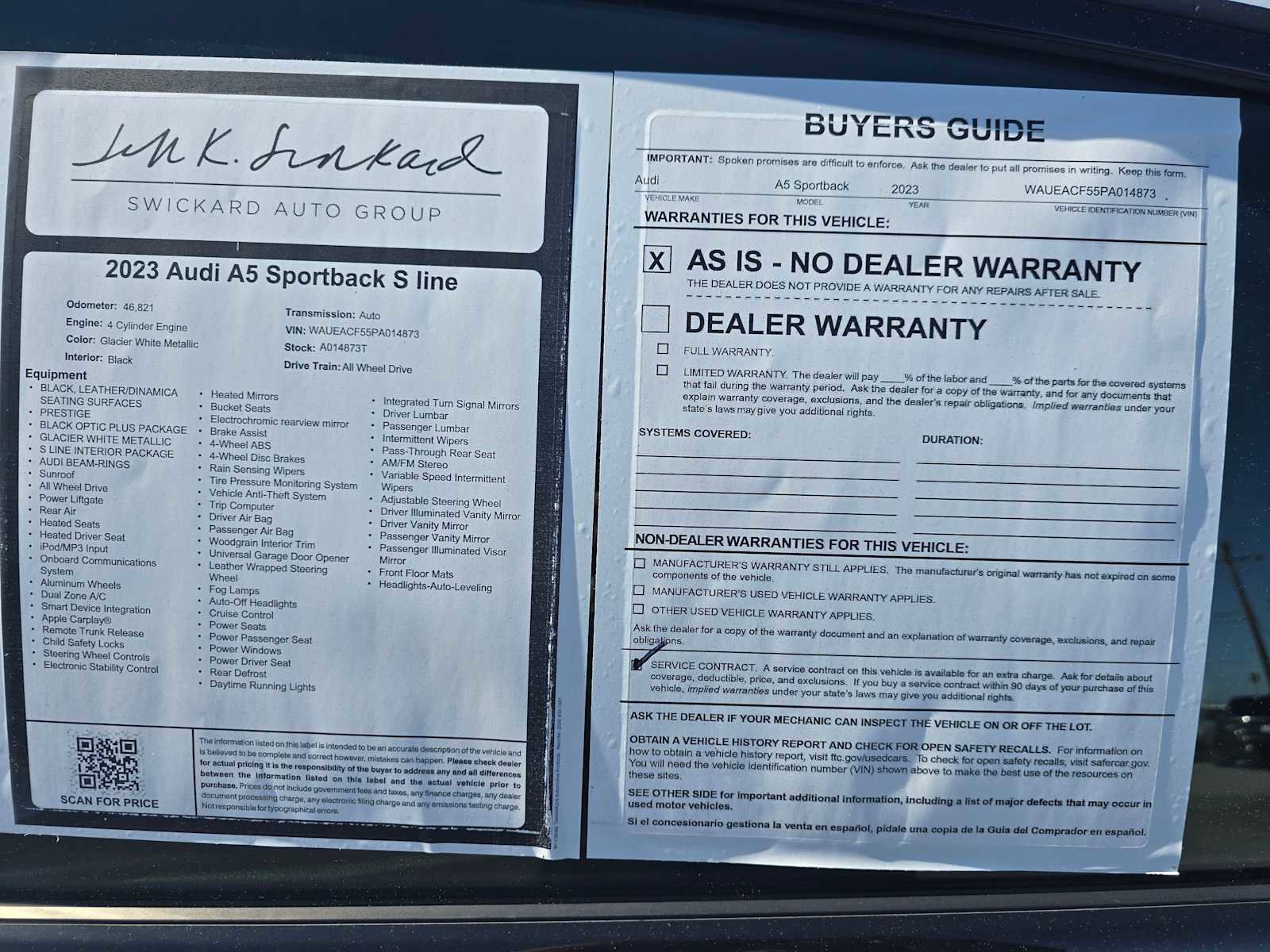 Used 2023 Audi A5 2.0T Prestige w/ Black Optic Plus Package image 19