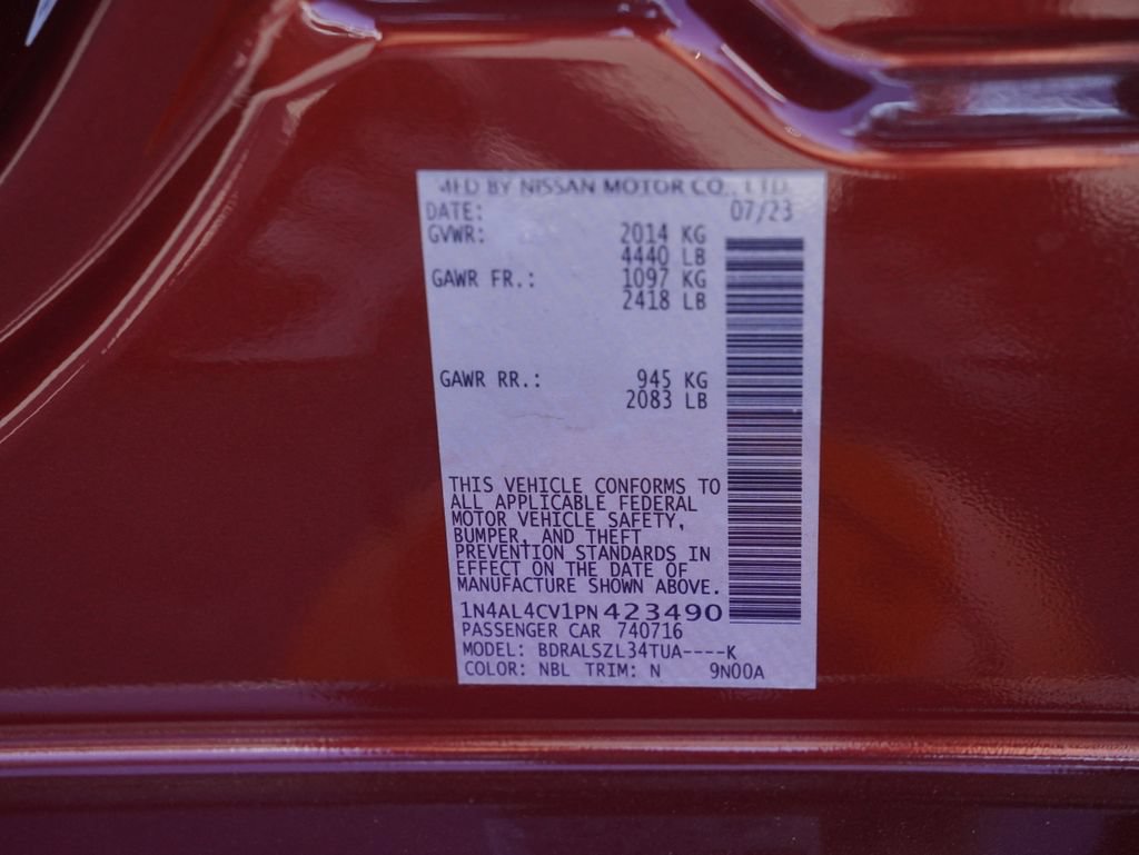 Used 2023 Nissan Altima 2.0 SR FWD image 36