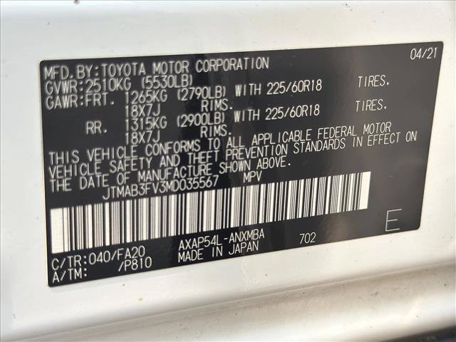 Used 2021 Toyota RAV4 SE w/ Weather & Moonroof Package AWD/4WD image 28