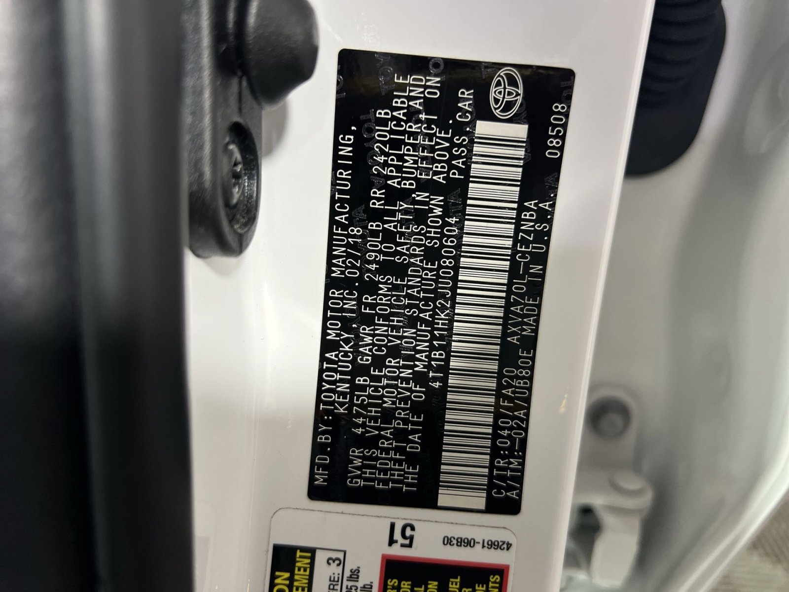 Used 2018 Toyota Camry LE image 25