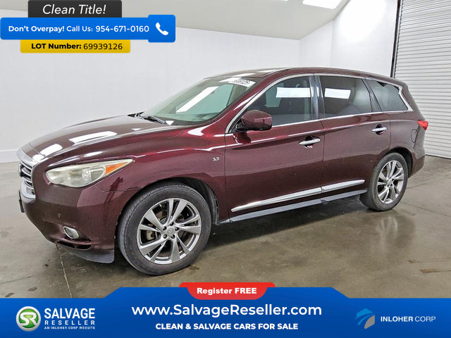 Used 2014 INFINITI QX60 FWD w/ Deluxe Touring Package