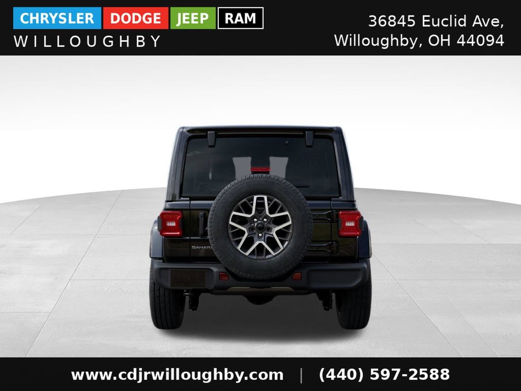 New 2025 Jeep Wrangler Unlimited Sahara w/ Safety Group AWD/4WD image 8