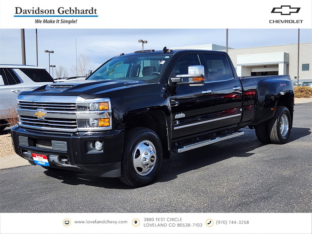 Used 2017 Chevrolet Silverado 3500 High Country w/ Duramax Plus Package