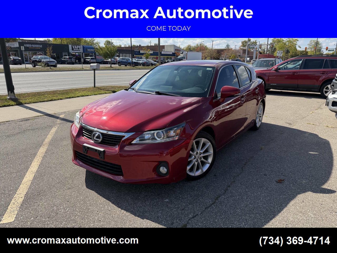 Used 2012 Lexus CT 200h Premium