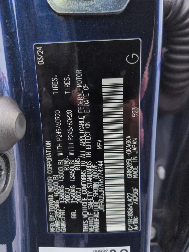 Certified 2024 Toyota 4Runner Limited AWD/4WD image 29