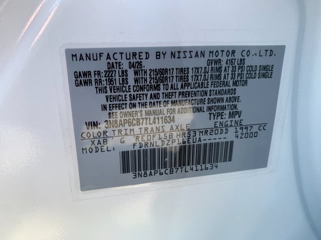 New 2026 Nissan Kicks SV w/ Interior Electronics Package AWD/4WD image 32