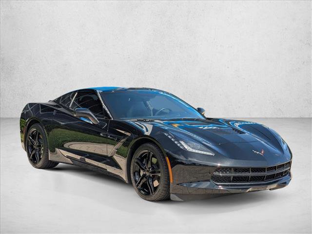 Used 2017 Chevrolet Corvette Stingray Coupe w/ Carbon Flash Badge Package RWD image 3