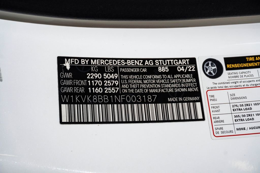 Used 2022 Mercedes-Benz SL 63 AMG SL 63 AMG image 36